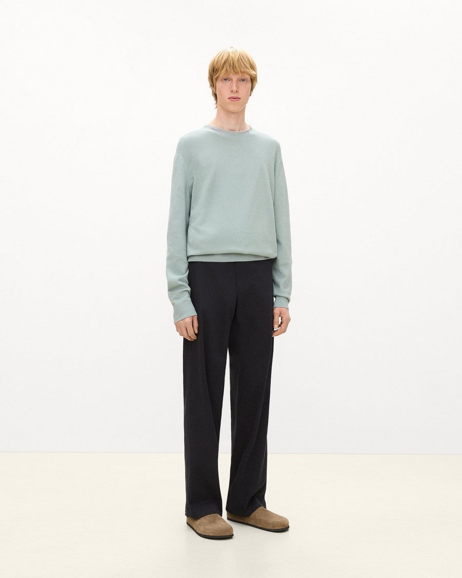 Riland Crewneck Sweater in Light Bilen