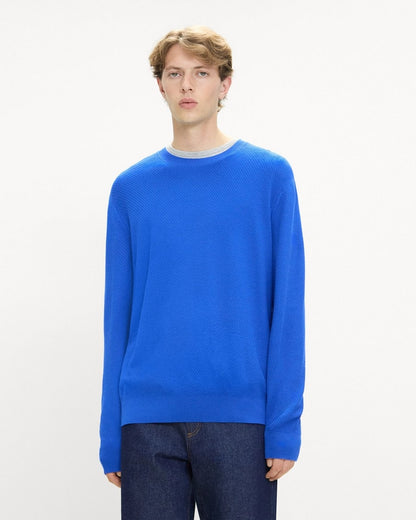 Riland Crewneck Sweater in Light Bilen