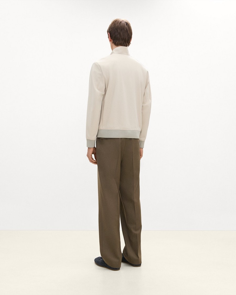 Bomber Jacket in Precision Ponte