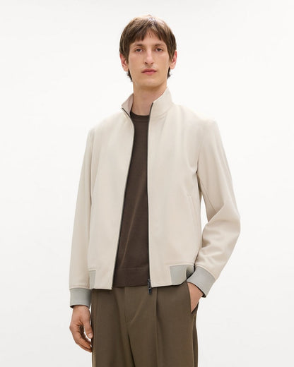 Bomber Jacket in Precision Ponte