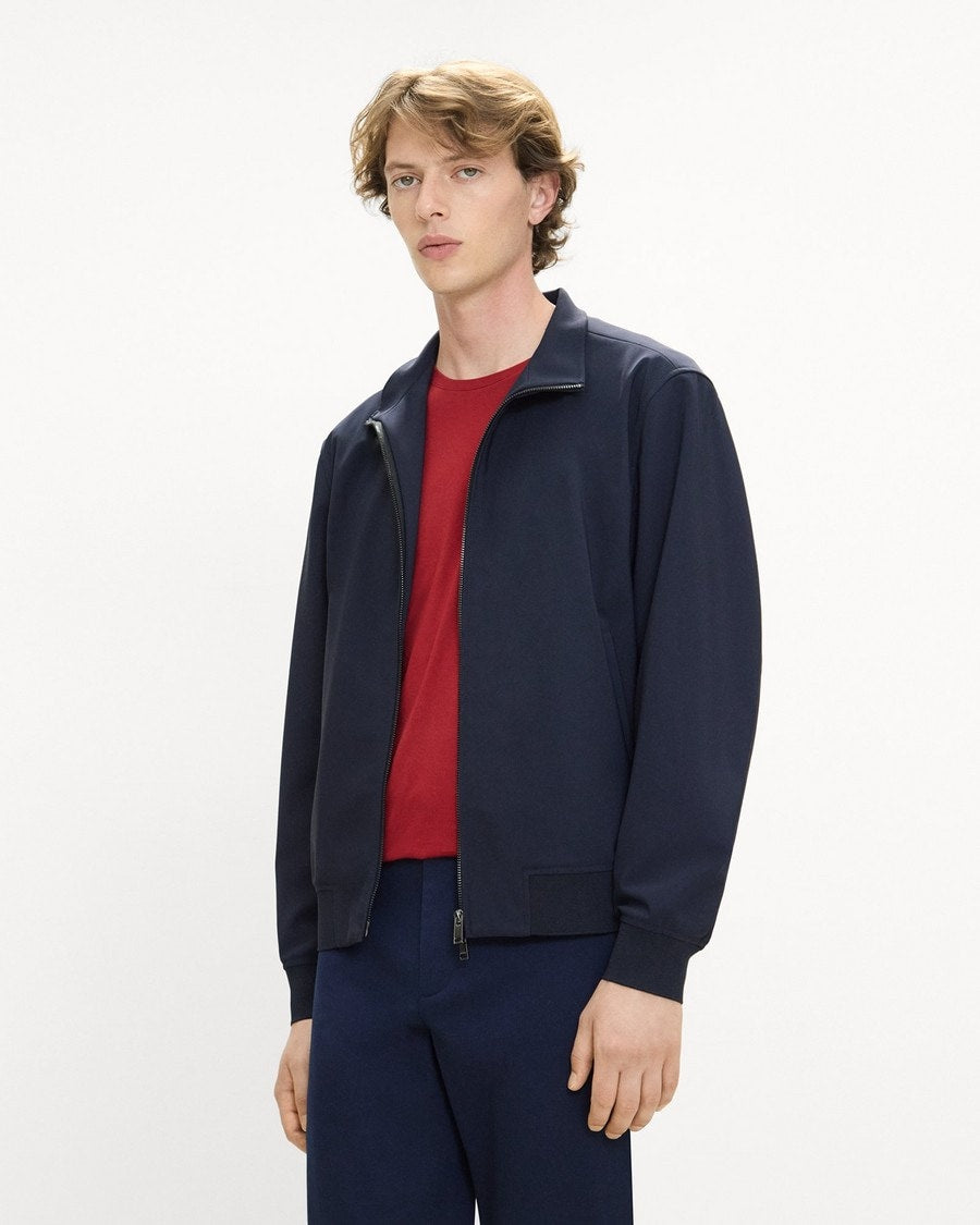 Bomber Jacket in Precision Ponte