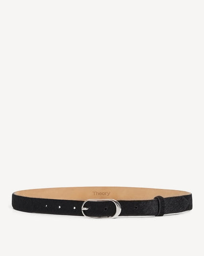 Classic Oblong Belt in Calf Hair