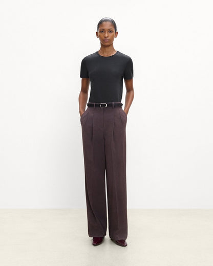 Classic Oblong Belt in Calf Hair