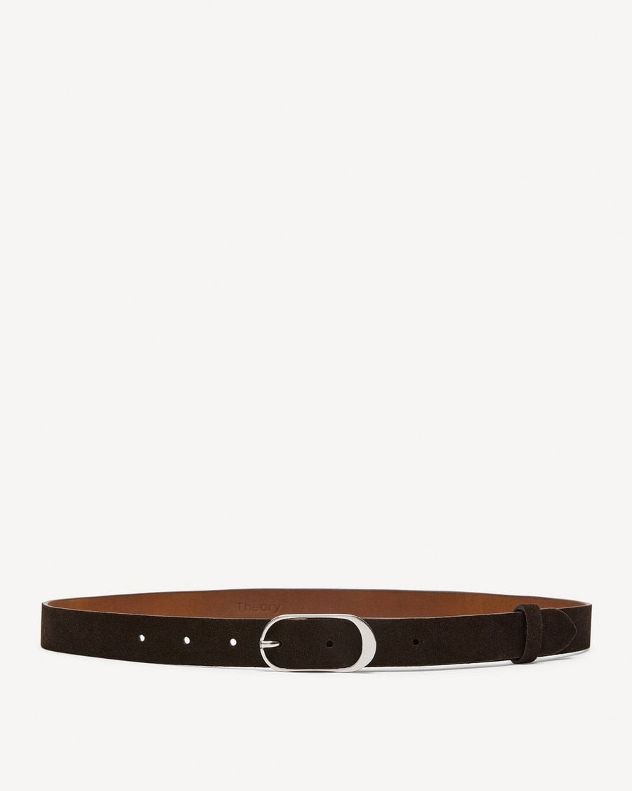 Classic Oblong Belt in Suede
