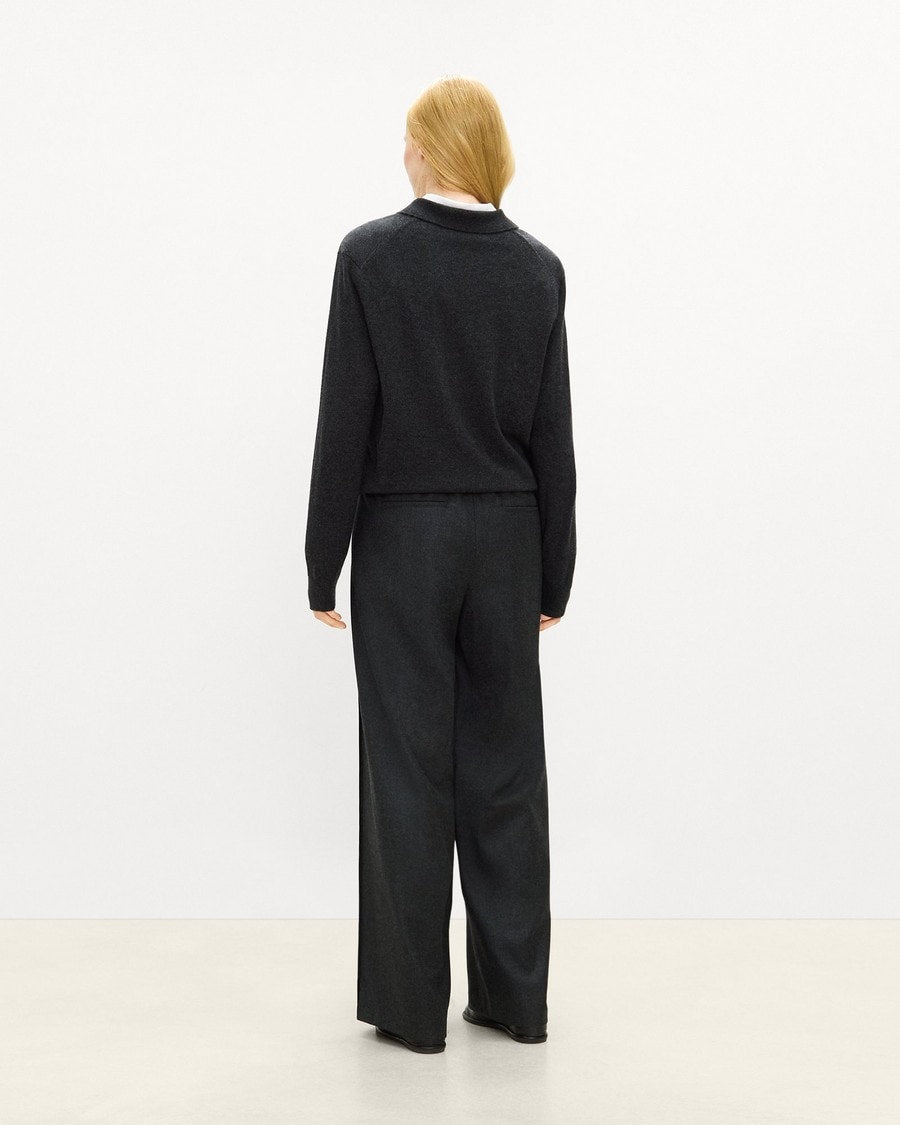 Relaxed Pull-On Pant in Sleek Flannel