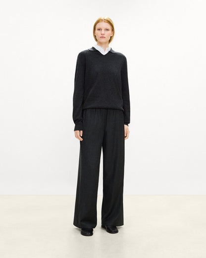 Relaxed Pull-On Pant in Sleek Flannel