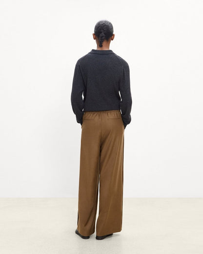 Relaxed Pull-On Pant in Sleek Flannel