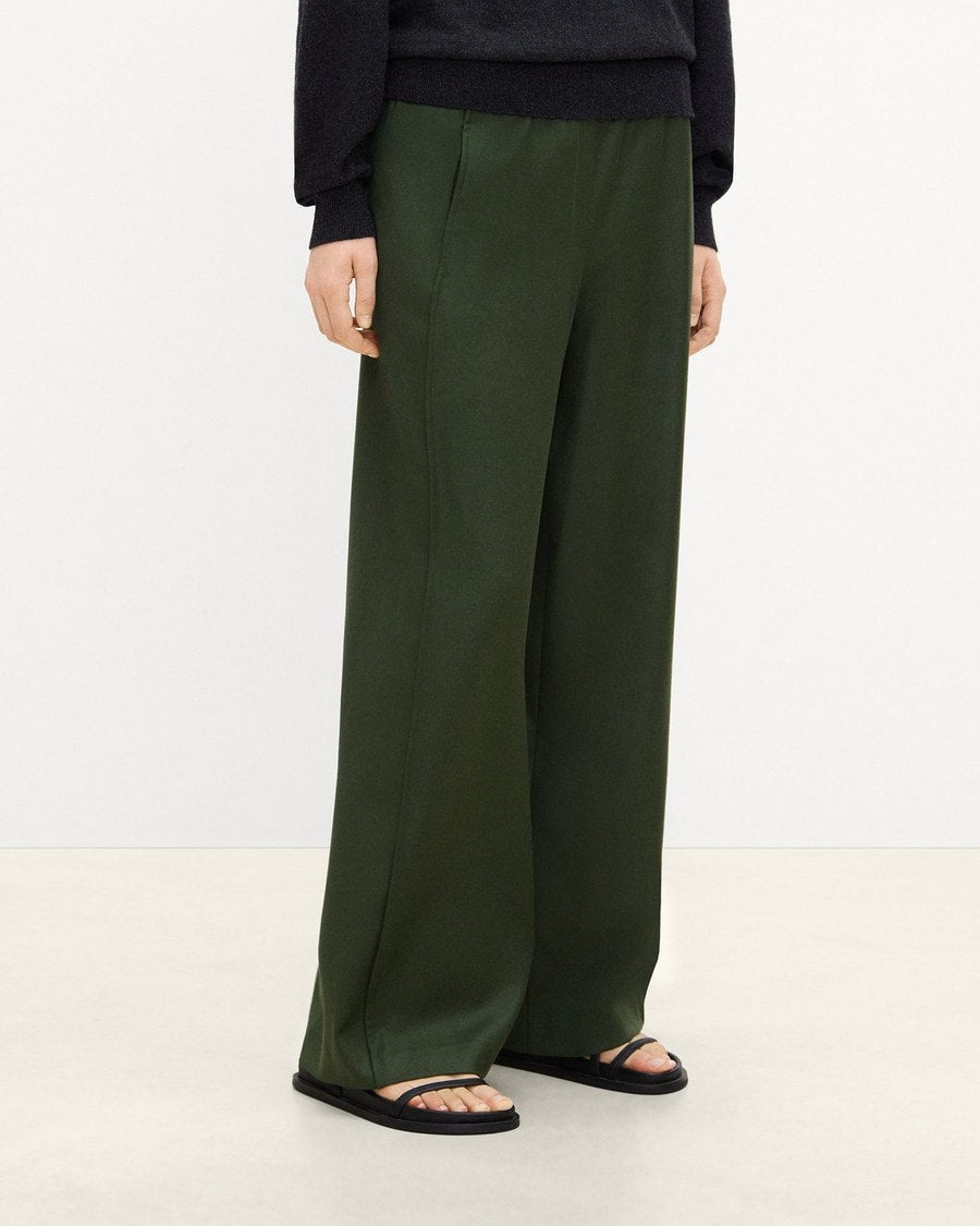 Relaxed Pull-On Pant in Sleek Flannel