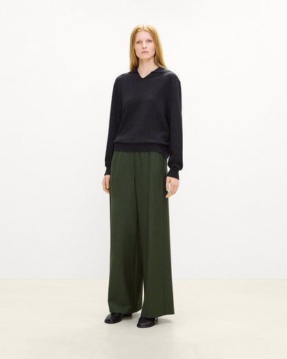 Relaxed Pull-On Pant in Sleek Flannel