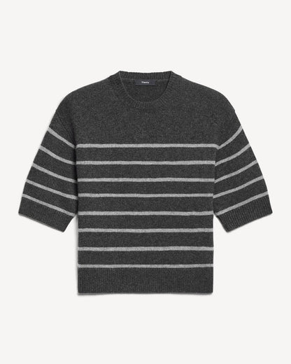 Striped Tee in Cashmere