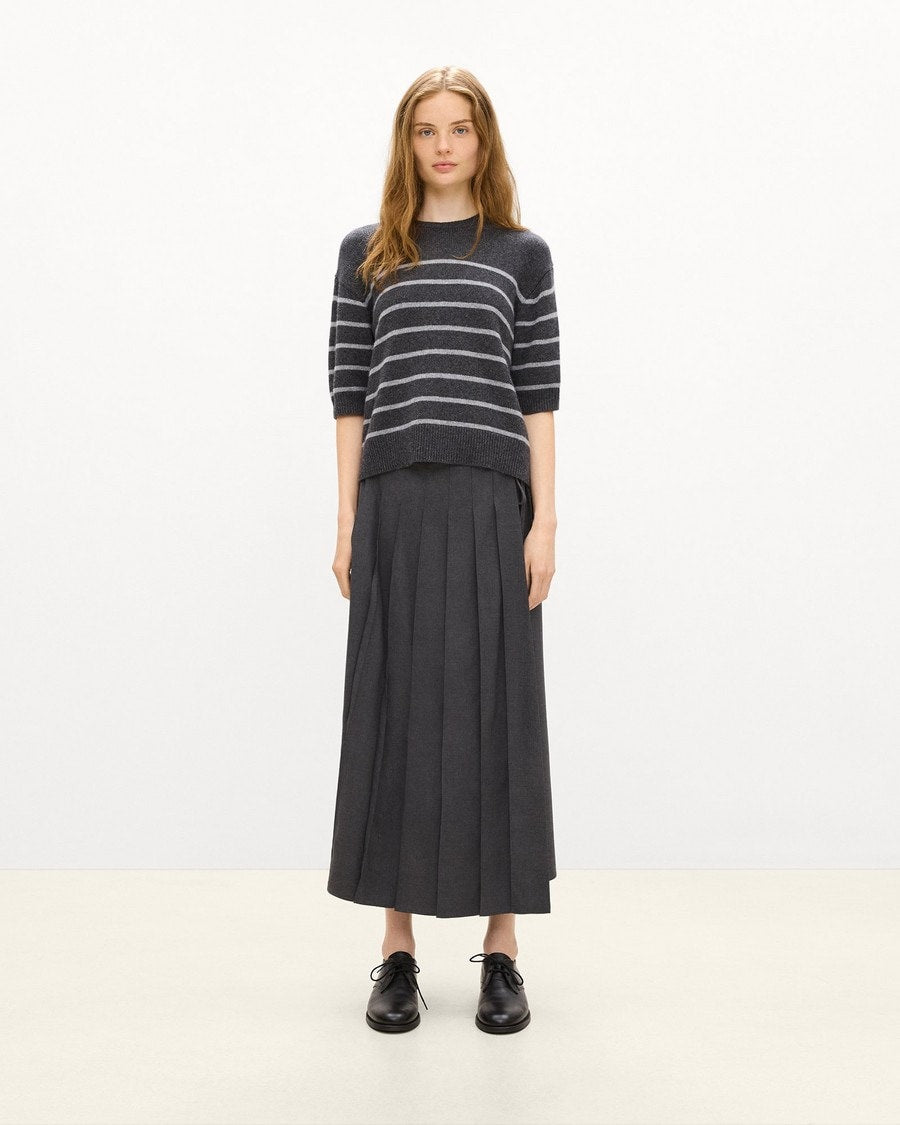Striped Tee in Cashmere