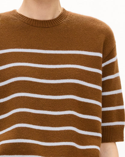 Striped Tee in Cashmere
