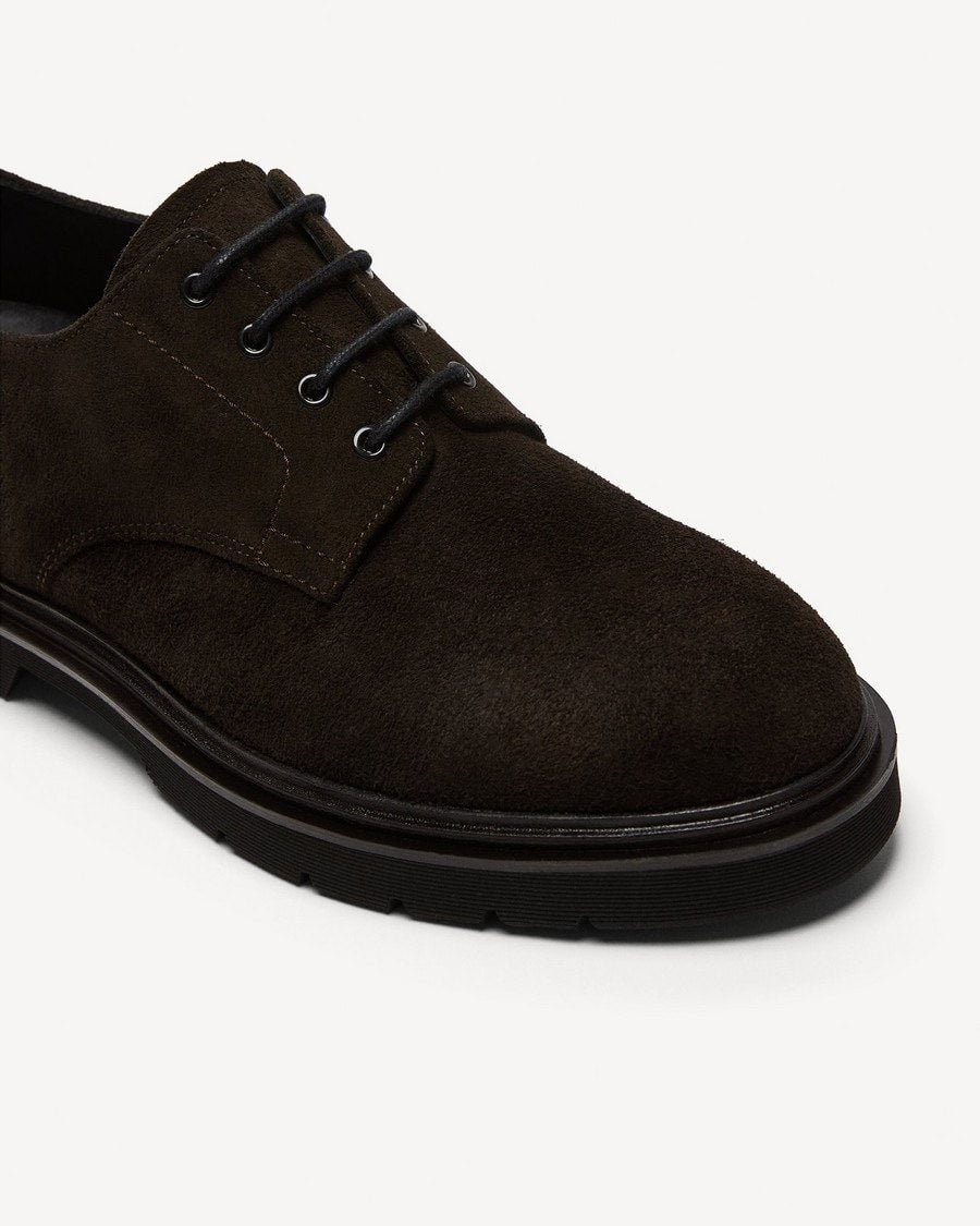 Derby Shoe in Suede