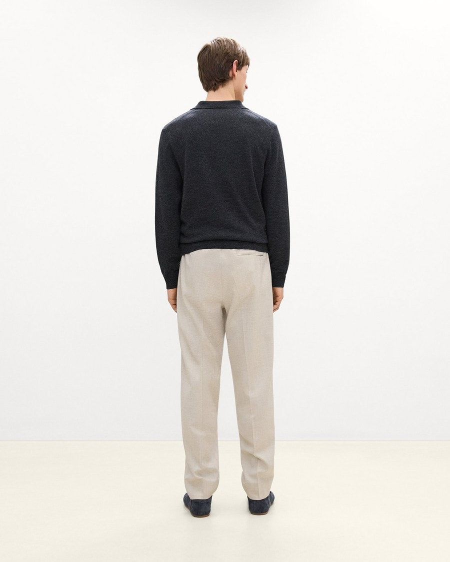 Drawstring Pull-On Pant in Motion Wool Twill
