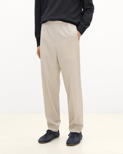 Drawstring Pull-On Pant in Motion Wool Twill