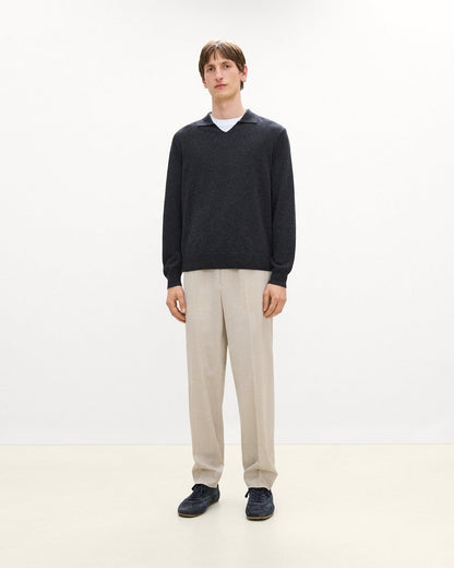 Drawstring Pull-On Pant in Motion Wool Twill