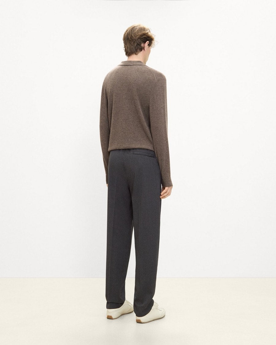 Drawstring Pull-On Pant in Motion Wool Twill