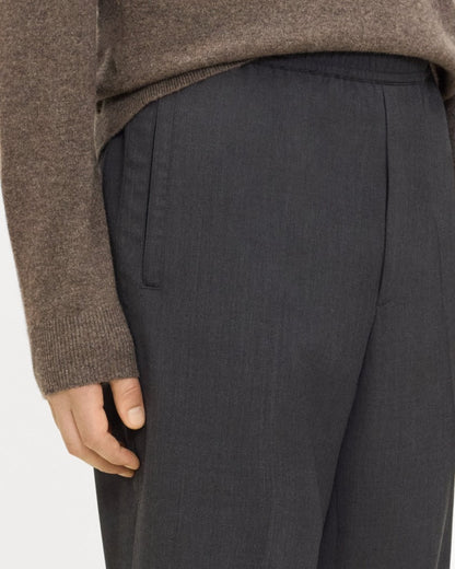 Drawstring Pull-On Pant in Motion Wool Twill