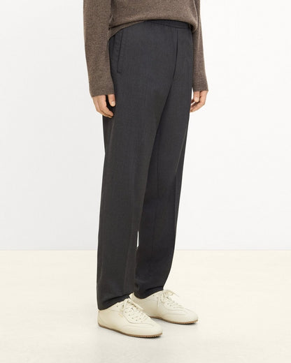Drawstring Pull-On Pant in Motion Wool Twill