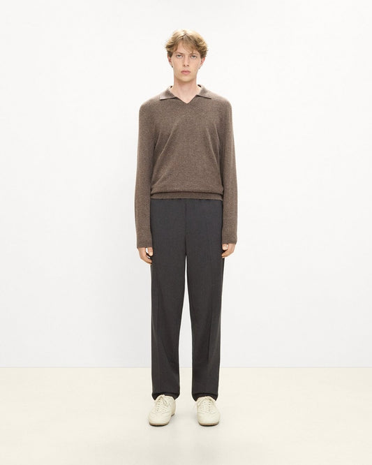 Drawstring Pull-On Pant in Motion Wool Twill