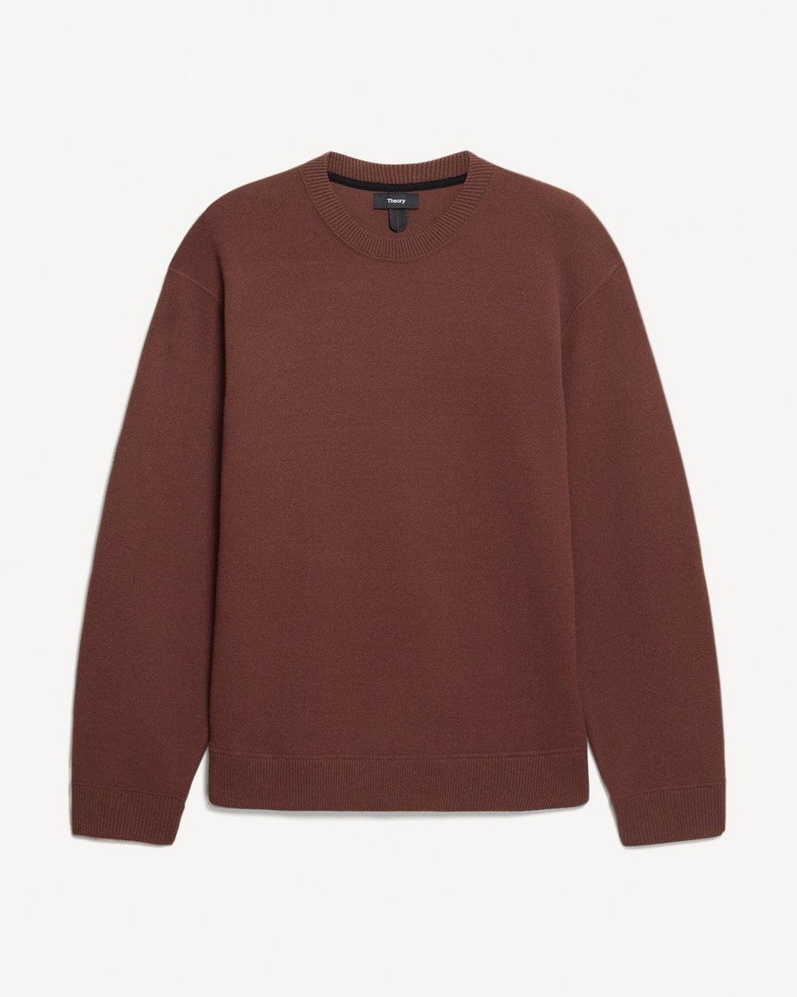 Relaxed Crewneck Sweatshirt in Light Bilen