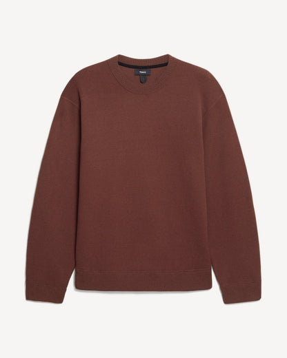 Relaxed Crewneck Sweatshirt in Light Bilen