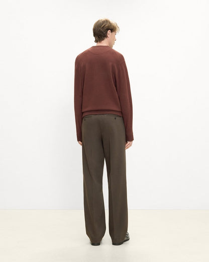 Relaxed Crewneck Sweatshirt in Light Bilen
