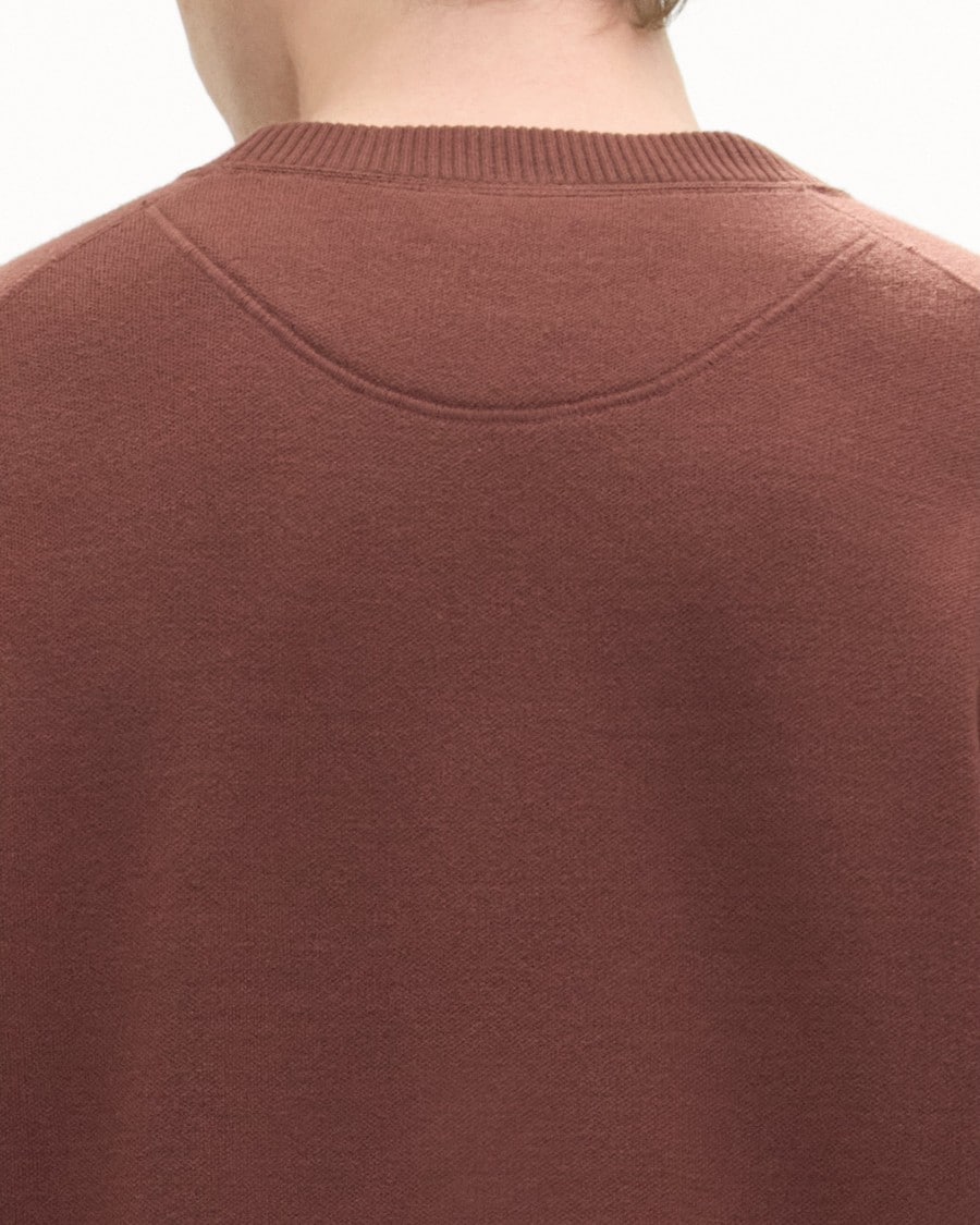 Relaxed Crewneck Sweatshirt in Light Bilen