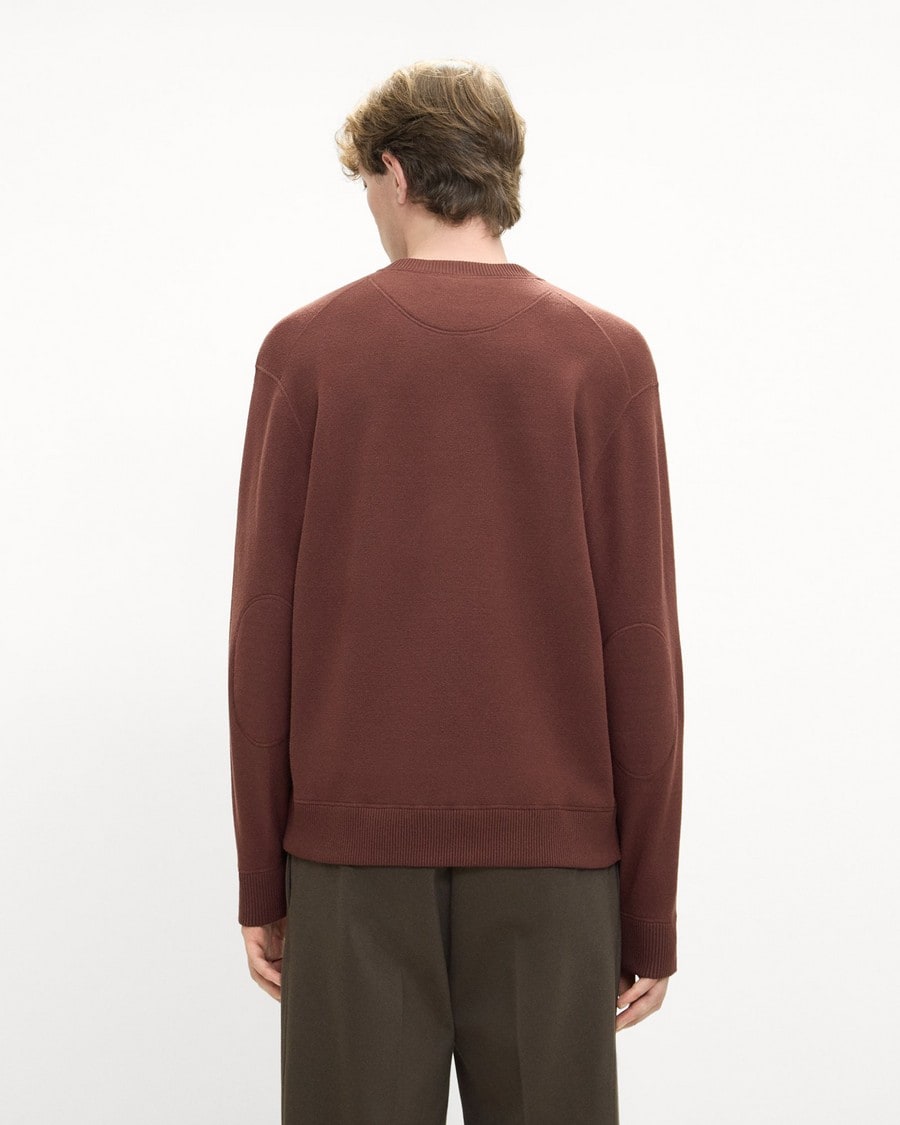 Relaxed Crewneck Sweatshirt in Light Bilen