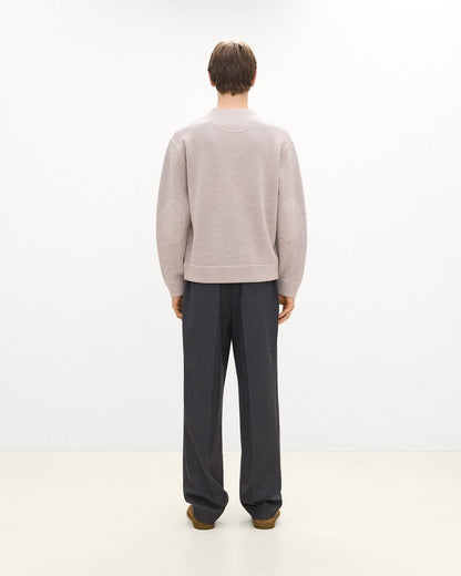 Relaxed Crewneck Sweatshirt in Light Bilen