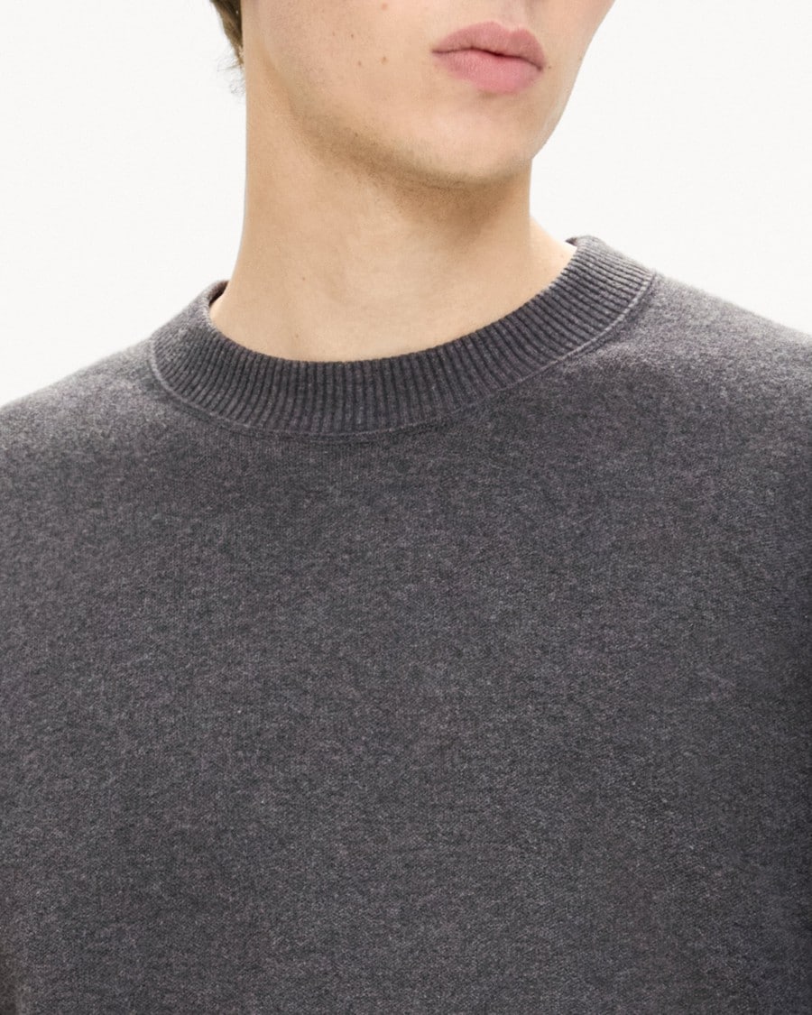 Relaxed Crewneck Sweatshirt in Light Bilen