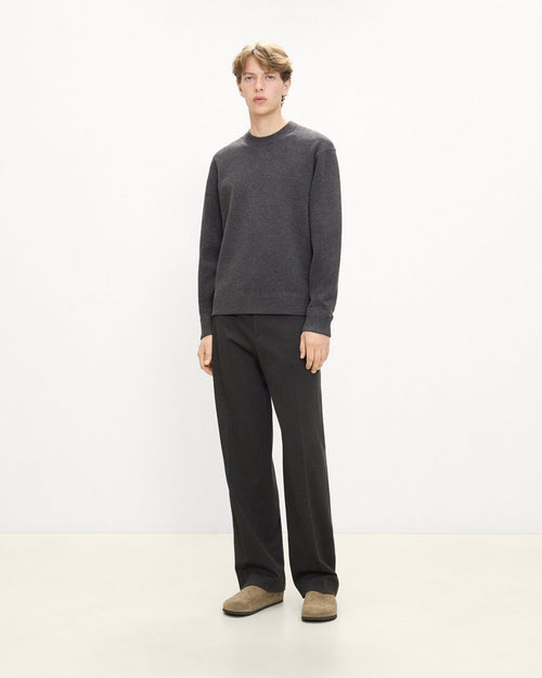Relaxed Crewneck Sweatshirt in Light Bilen