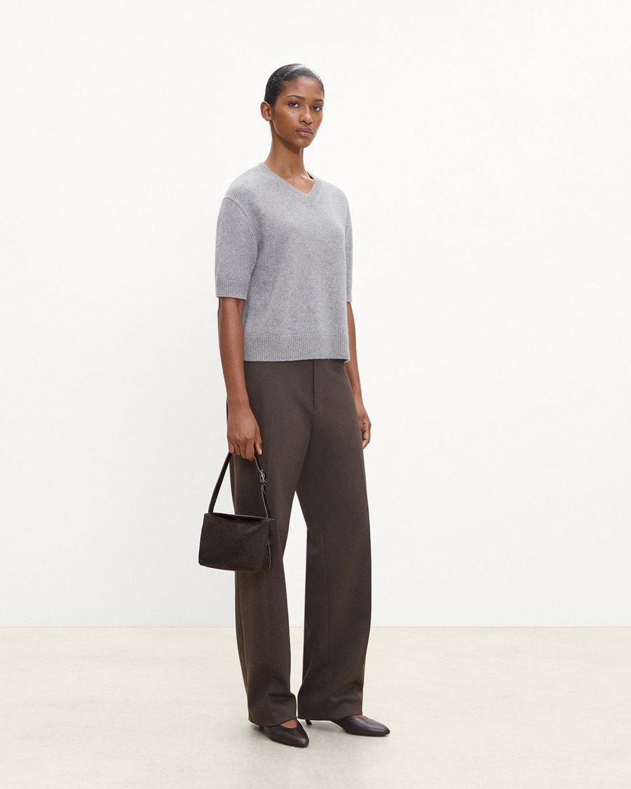 Line Mini Shoulder Bag in Calf Hair