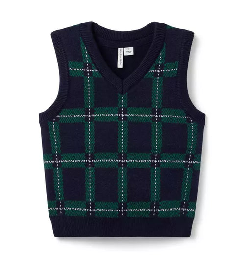 The Tartan Sweater Vest - Spruce Grove Tartan