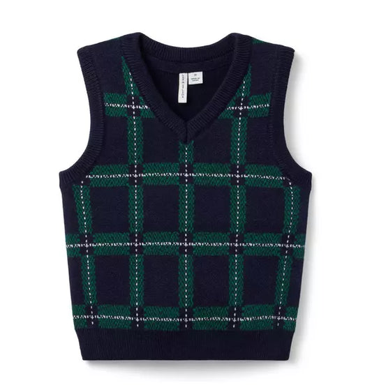 The Tartan Sweater Vest - Spruce Grove Tartan
