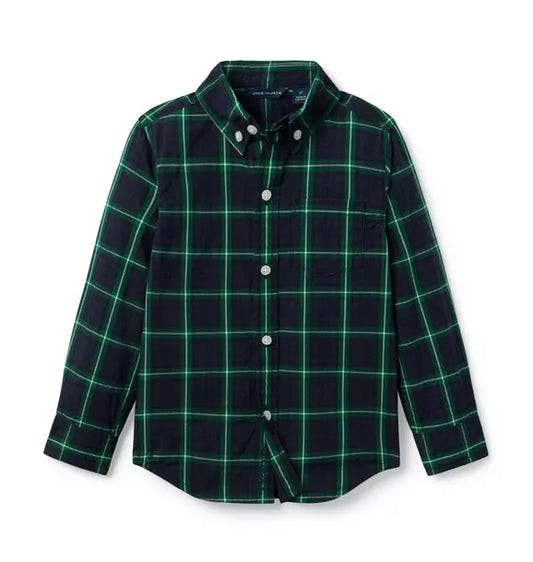 Tartan Poplin Shirt - Spruce Grove Tartan