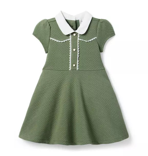 The Quilted Western Dress - Agave Leaf