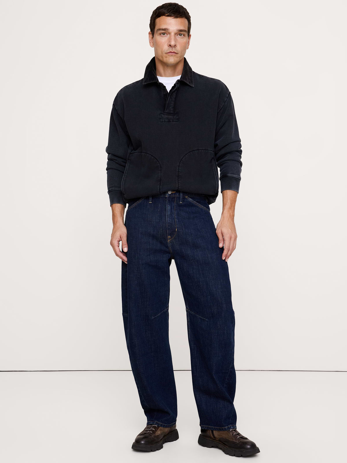 Barrel Utility Jean - Rinse Indigo Wash
