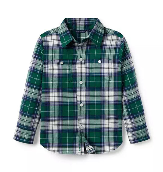 Tartan Flannel Shirt - Spruce Grove Tartan