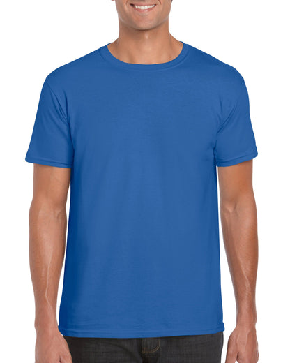 A blue tshirt with your custom print