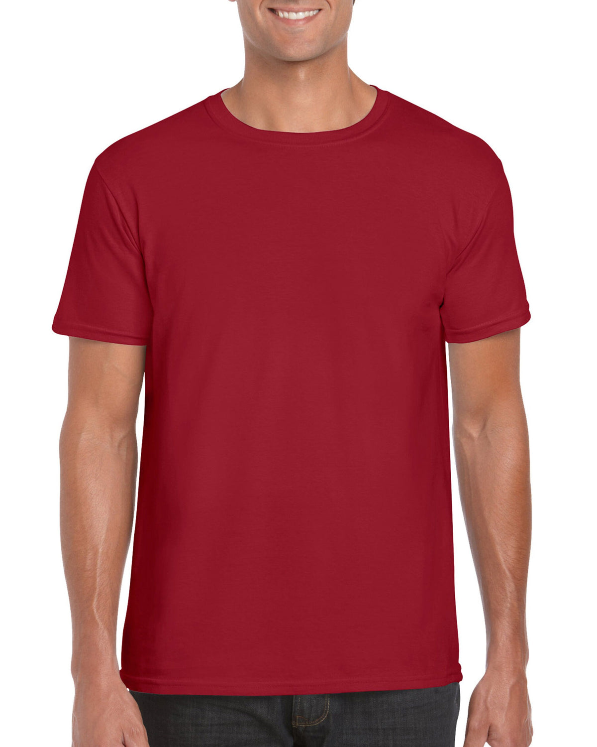 A red tshirt with your custom print
