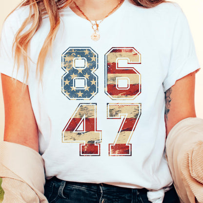 Pro Immigration Shirt Anti ICE Subtle FDT shirt Democrat 8647 Shirt Retro 8647 Anti Trump Shirt Anti MAGA Liberal Shirt image 5