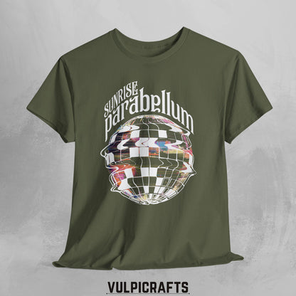 Disco Elysium T-Shirt: Sunrise Parabellum Tee, Kim Kitsuragi Fan Gift Military Green