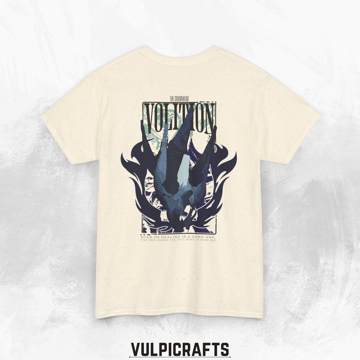 Disco Elysium "Volition" T-Shirt — Road to Healing Is a Long One, Two Sided Unisex Tee image 8