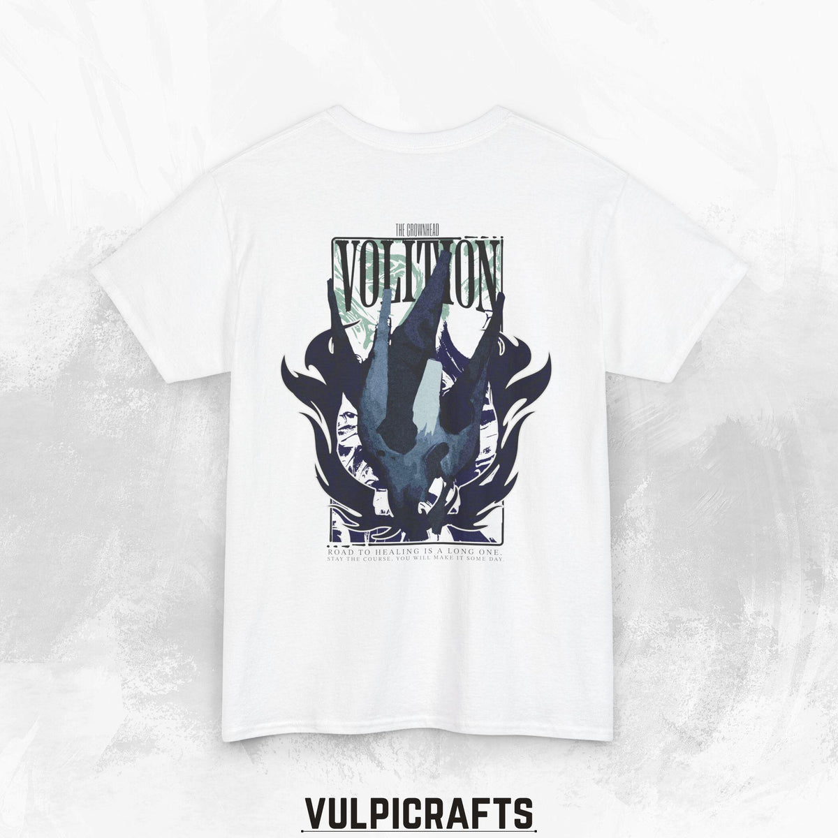 Disco Elysium "Volition" T-Shirt — Road to Healing Is a Long One, Two Sided Unisex Tee image 9