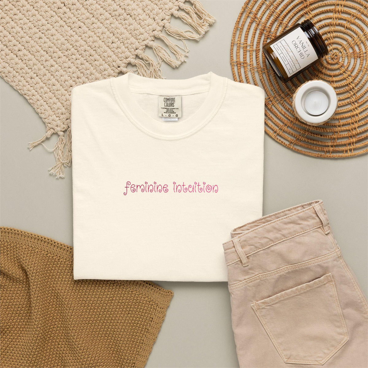 Custom Embroidered T-Shirt Comfort Colors Personalized Lyric Shirt OR3 Font Olivia Shirt Music Lover Gift Small Embroidery Tee Sad Girl Tee image 5