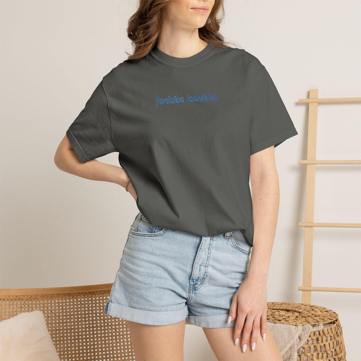Custom Embroidered T-Shirt Comfort Colors Personalized Lyric Shirt OR3 Font Olivia Shirt Music Lover Gift Small Embroidery Tee Sad Girl Tee image 12