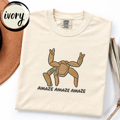 Amaze Rocky Alien Shirt, Funny Sci-Fi Quote Space Graphic Tee, Project Hail Mary Inspired Design, Comfort Colors® Sci-Fi Gift