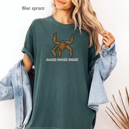 Amaze Rocky Alien Shirt, Funny Sci-Fi Quote Space Graphic Tee, Project Hail Mary Inspired Design, Comfort Colors® Sci-Fi Gift