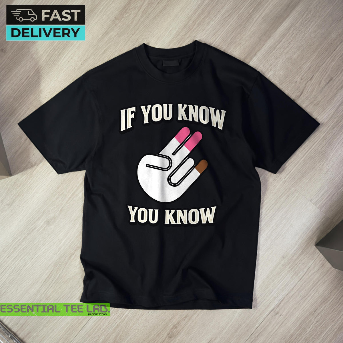 If You Know You Know T Shirt, Funny Shirt Gift For Friend, Dumb Tee, Hilarious Gift, Cringy TShirts, Awkward Tee, Exchange Gag Gift T-shirt Black